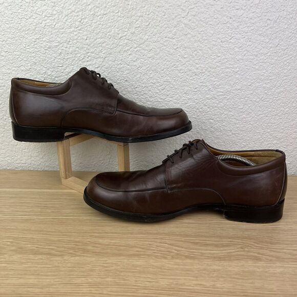 Mephisto Carlo Oxford Men\'s Size 10 Brown Leather Dress Shoe